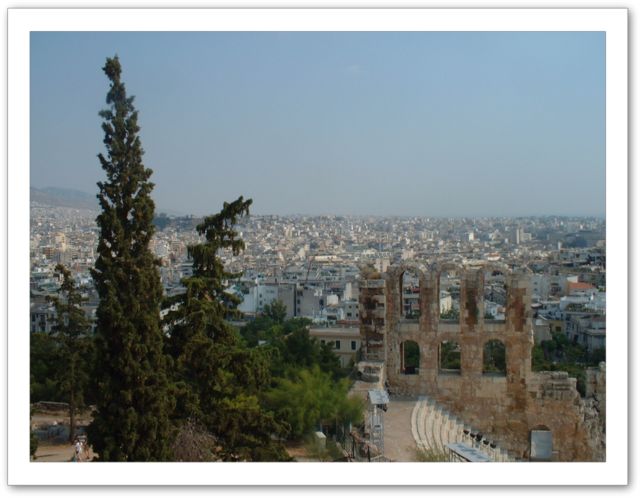 Athnes vue depuis l'Acropole